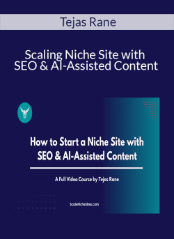 Tejas Rane Scaling Niche Site with SEO AI Assisted Content 250x343 1 | eSy[GB]