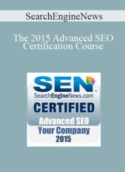 The 2015 Advanced SEO Certification Course SearchEngineNews 250x343 1 | eSy[GB]