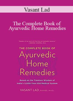 Vasant Lad The Complete Book of Ayurvedic Home Remedies 250x343 1 | eSy[GB]