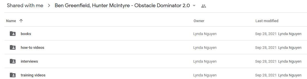 Ben Greenfield, Hunter McIntyre - Obstacle Dominator 2.0