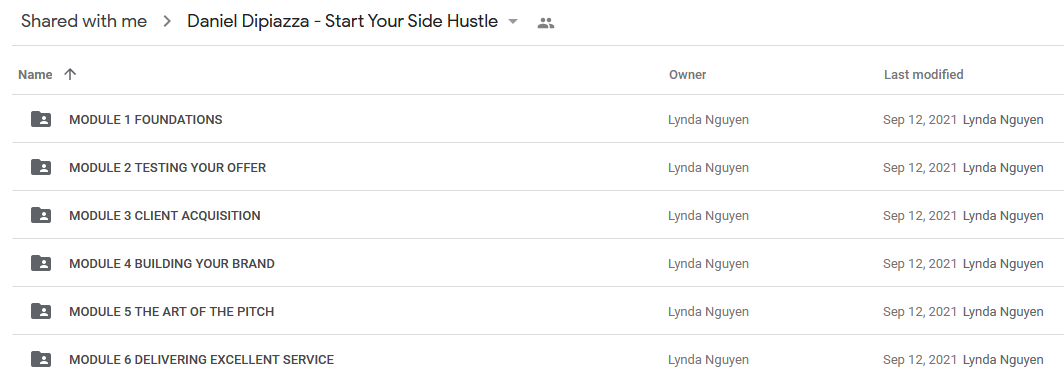 Daniel Dipiazza - Start Your Side Hustle