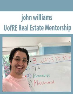 john williams E28093 UofRE Real Estate Mentorship 250x321 1 | eSy[GB]