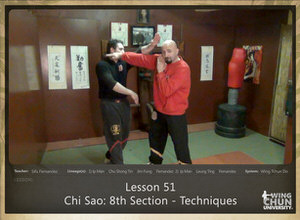 Lesson 51 - Chi Sao - 8th Section - Techniques