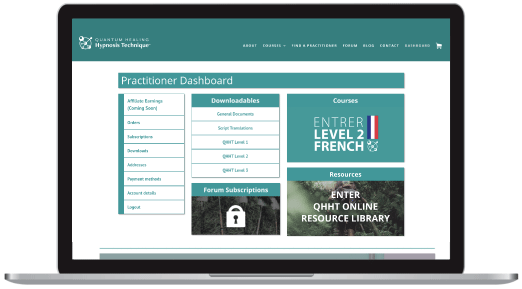 Level 2 French Dashboard Screenshot Laptop
