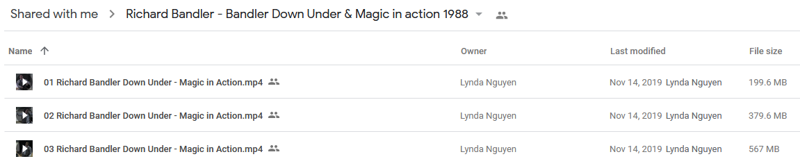 Richard Bandler - Bandler Down Under & Magic in action 1988