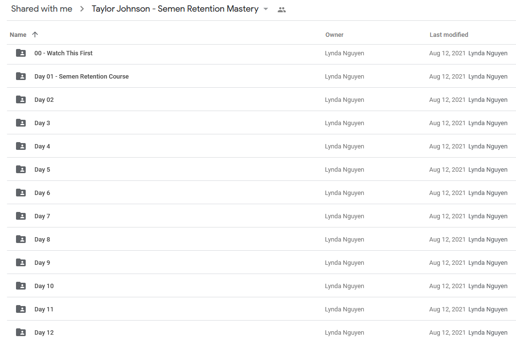 Taylor Johnson - Semen Retention Mastery