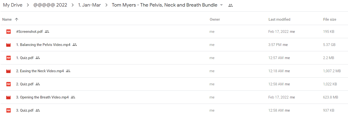 Tom Myers - The Pelvis, Neck and Breath Bundle
